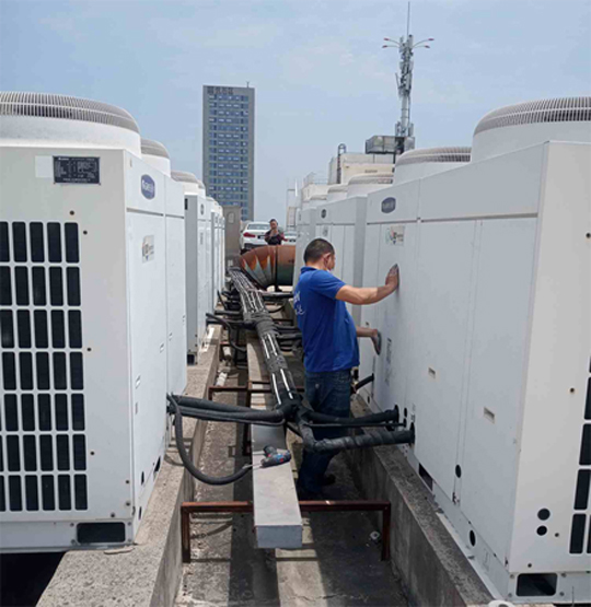 清江浦中央空调制热和不制冷系统维修方法